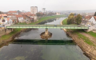 Most Banija zatvoren za promet